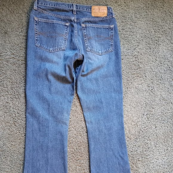 Abercrombie And Fitch Size 6 Long 32" Inseam GUC Jeans-Item #156 - Picture 2 of 5